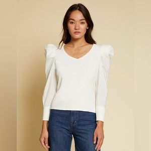 Nation Ltd. Jenna Top in Off White
